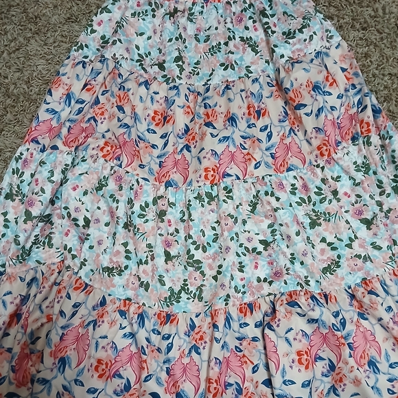 Other - Floral Girls Skirt - Multicolor